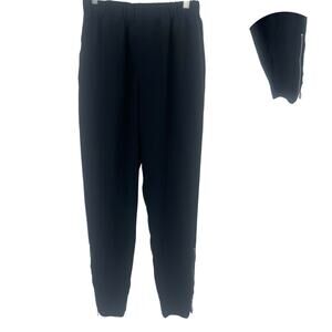 Everlane Pull On Ankle Zip Pants Sz 00 Minimalist Travel Normcore Capsule Chic